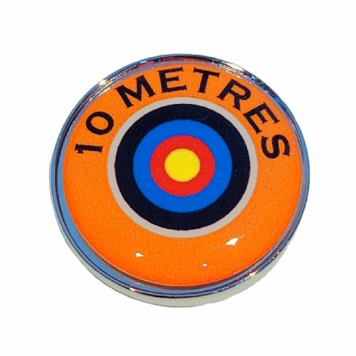 Metres standard badge